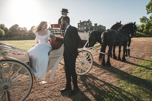 Bridgerton-Inspired Wedding Attire and Accessories