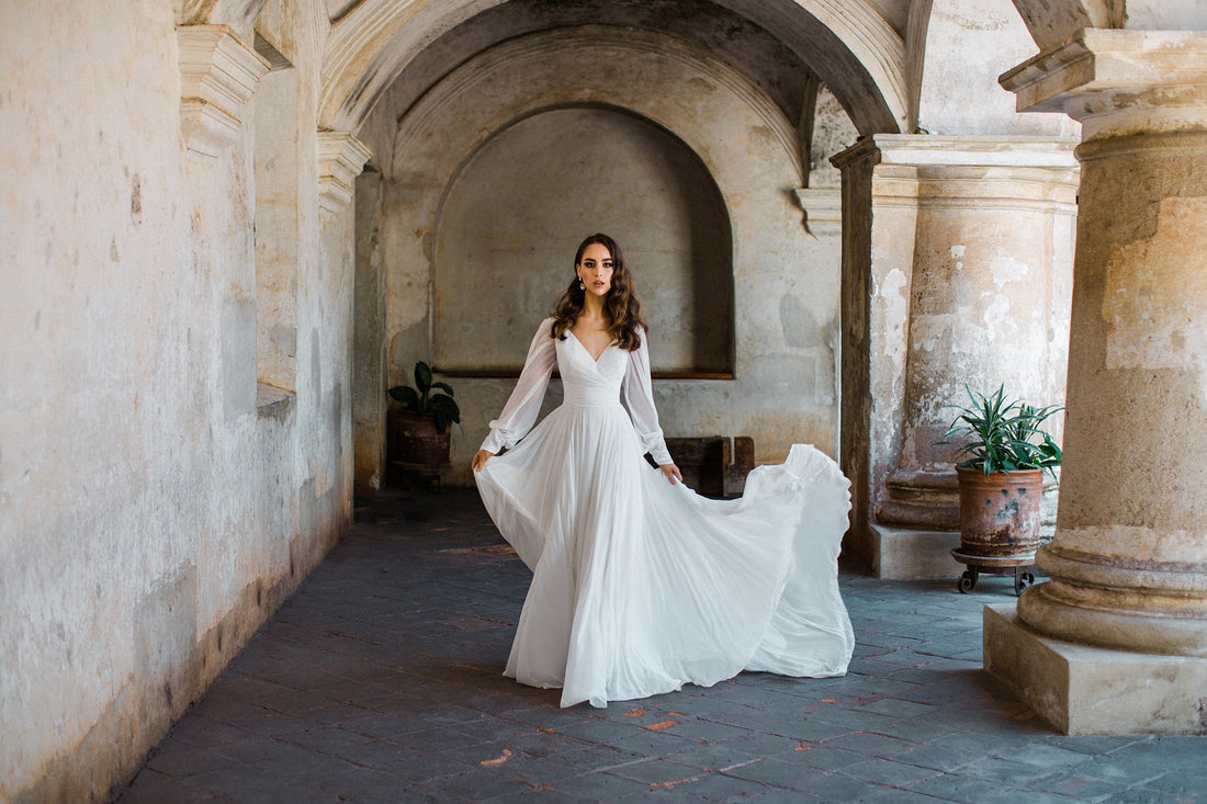 Embrace Classic Romance with Long Sleeve Wedding Dresses on Your Big Day