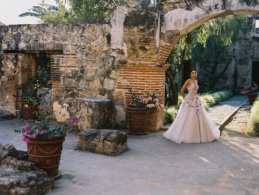 A Guide to Colorful Wedding Gown Styles