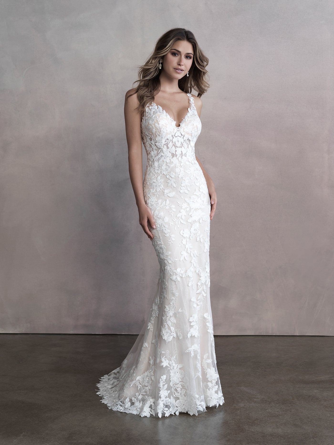 allure champagne wedding dress Celebrations Wedding Dresses Collection Allure Bridals A1212 Celebrations Bridal and Prom