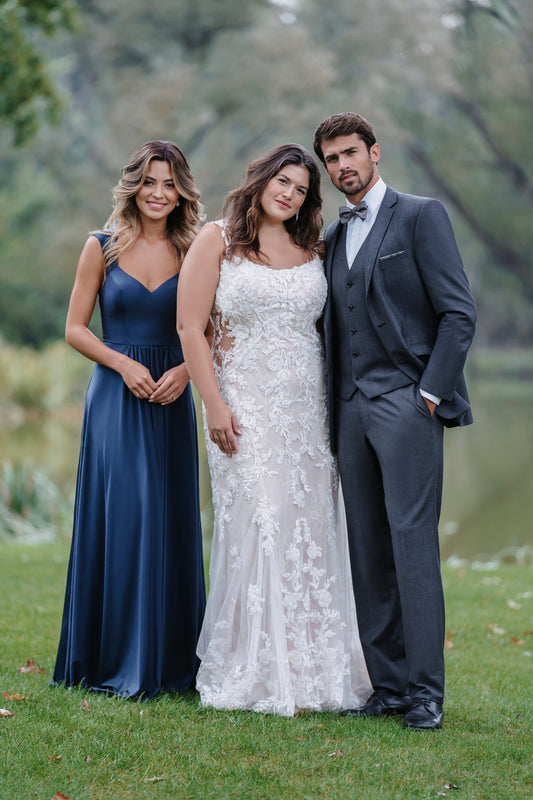 Graphite Gray Notch Lapel