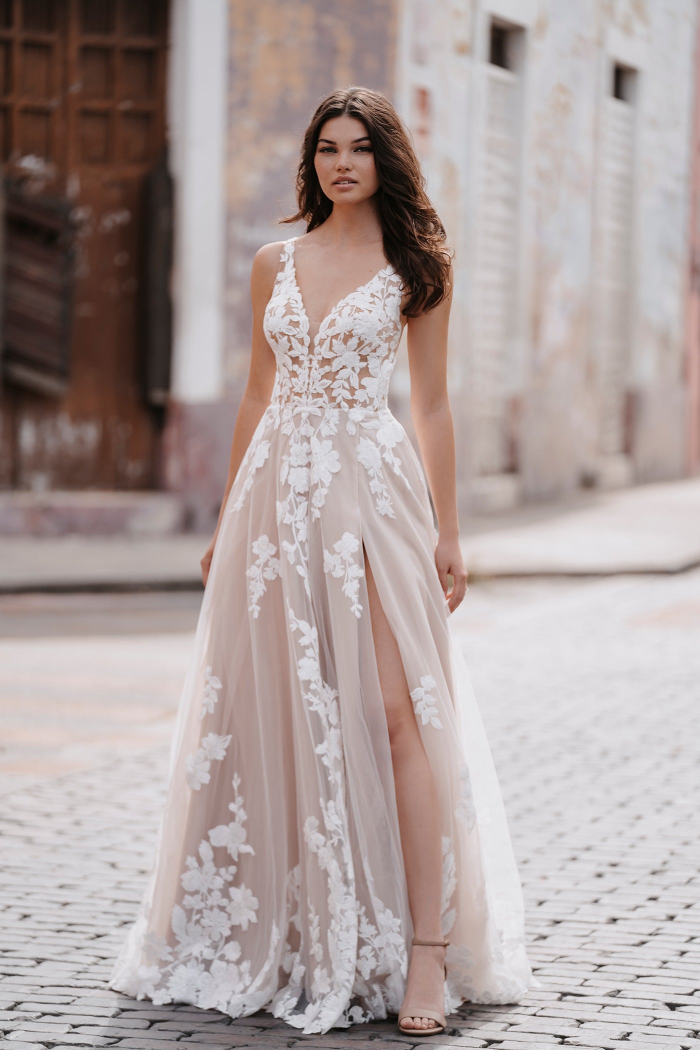 allure bridal champagne dress Allure Bridals A1218 Prom 2026 Dresses, Wedding Dresses, Plus Size Dresses for Sale in Fall River MA