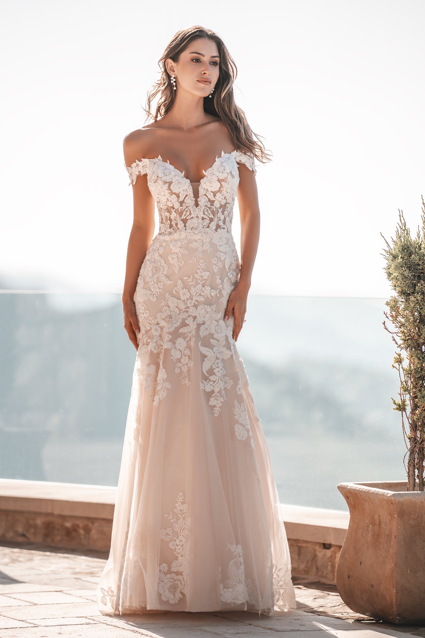 allure short wedding dress Allure Bridal | Mimi's Bridal and Formalwear - A1402