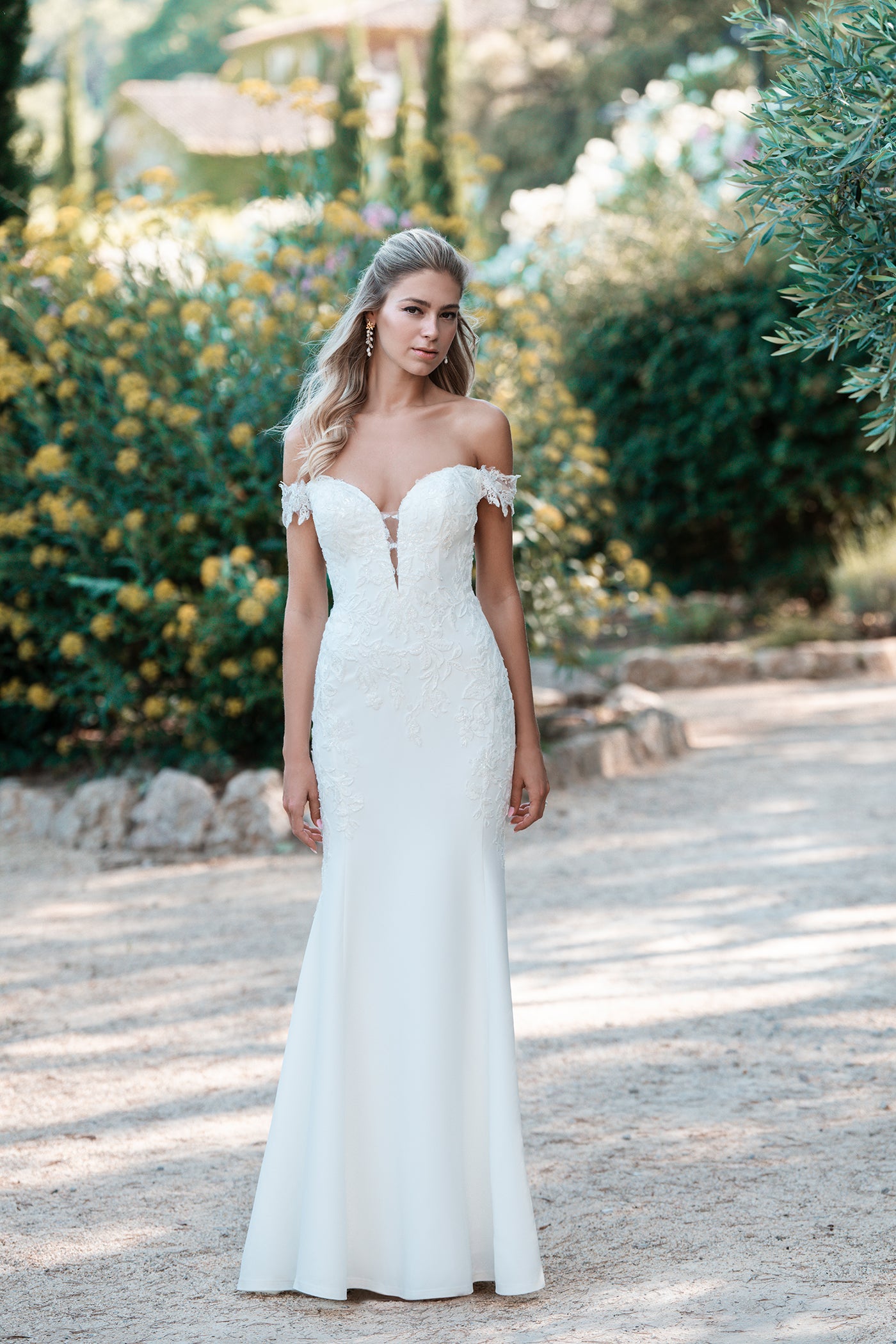 allure bridal satin wedding dress Allure Bridals A1216 Wedding Dress | Sleek Stretch Mikado with Chic Bow