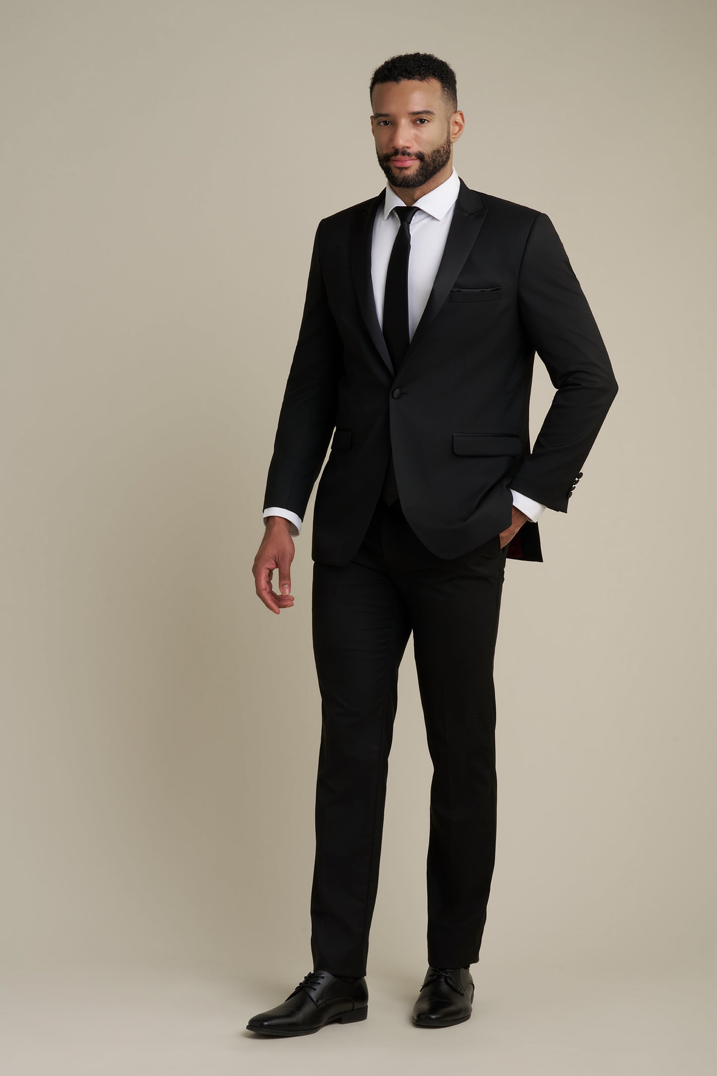 Black Notch Lapel Tuxedo