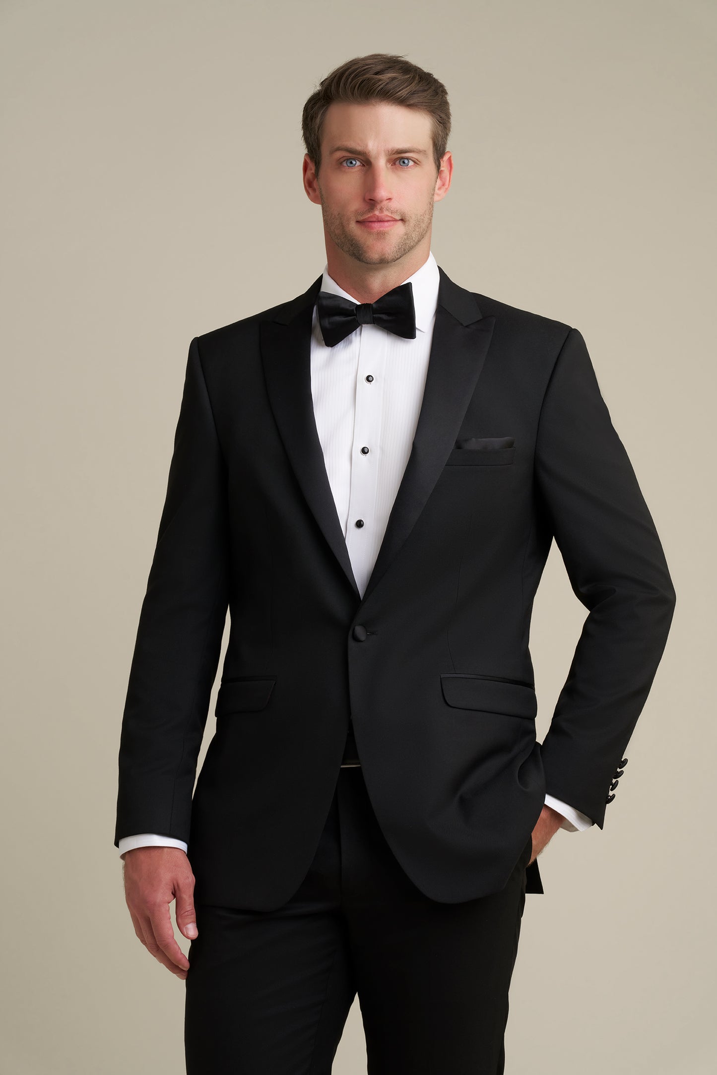 Black Notch Lapel Tuxedo