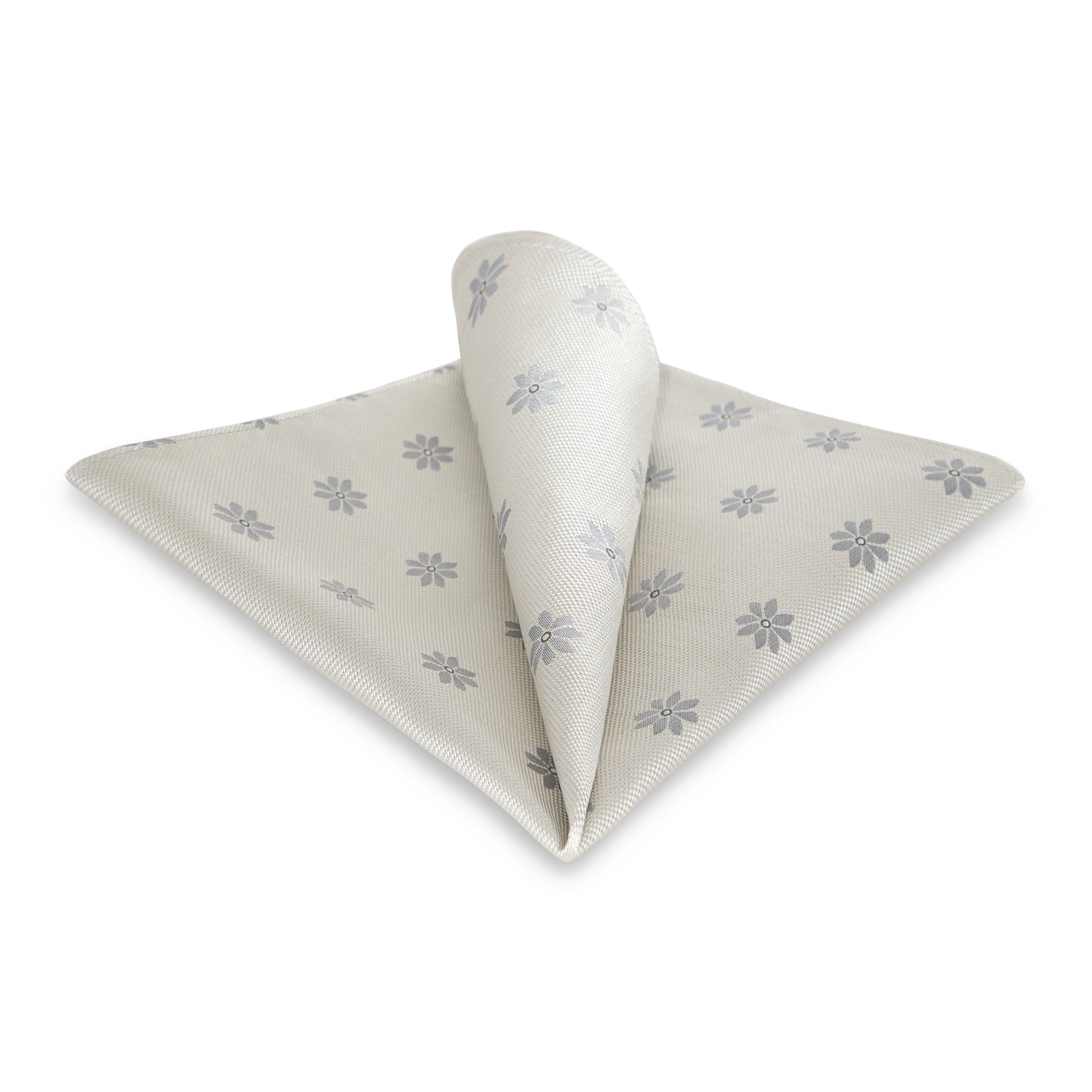 Floral Medallion Pocket Square