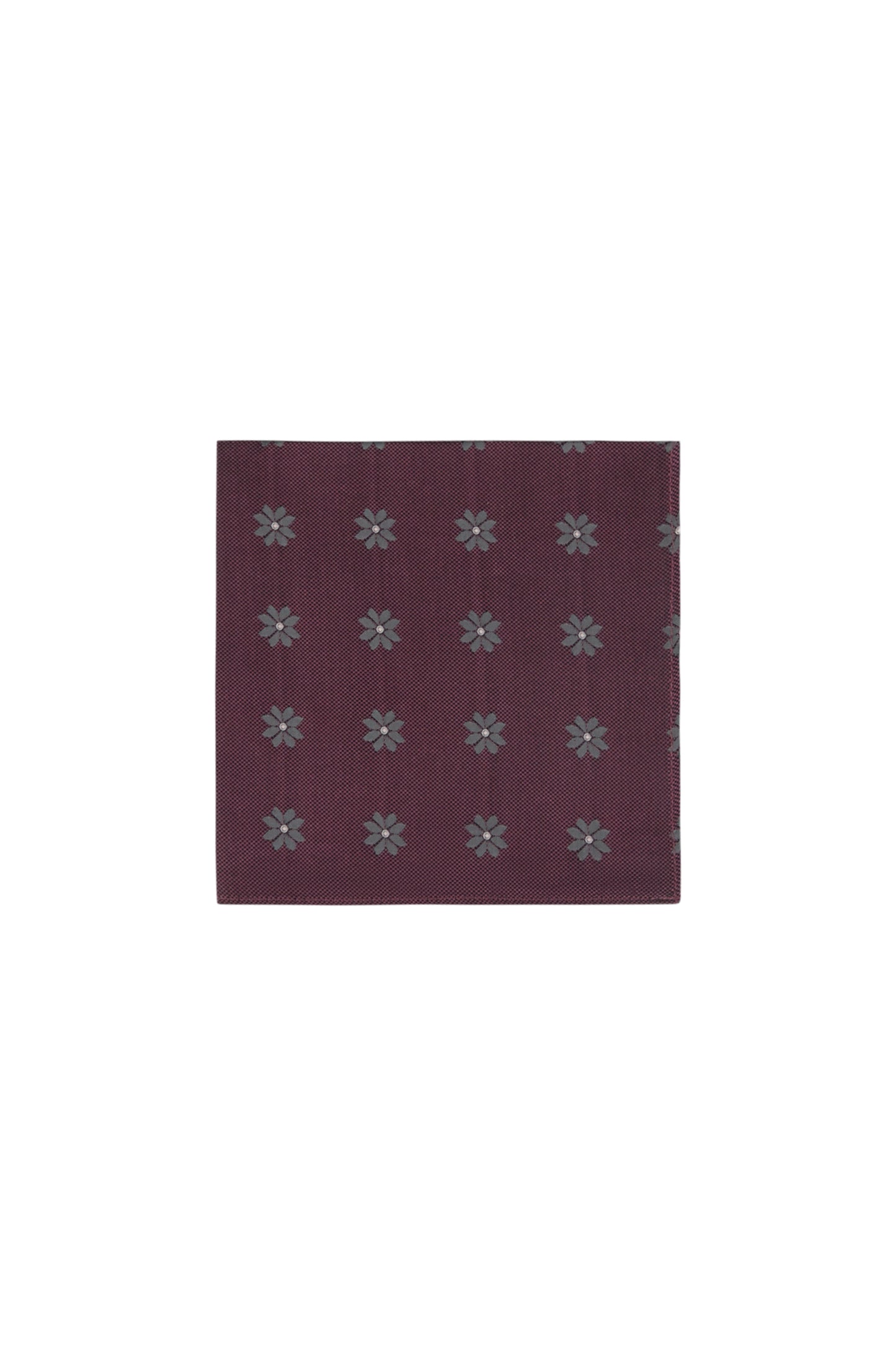 Floral Medallion Pocket Square
