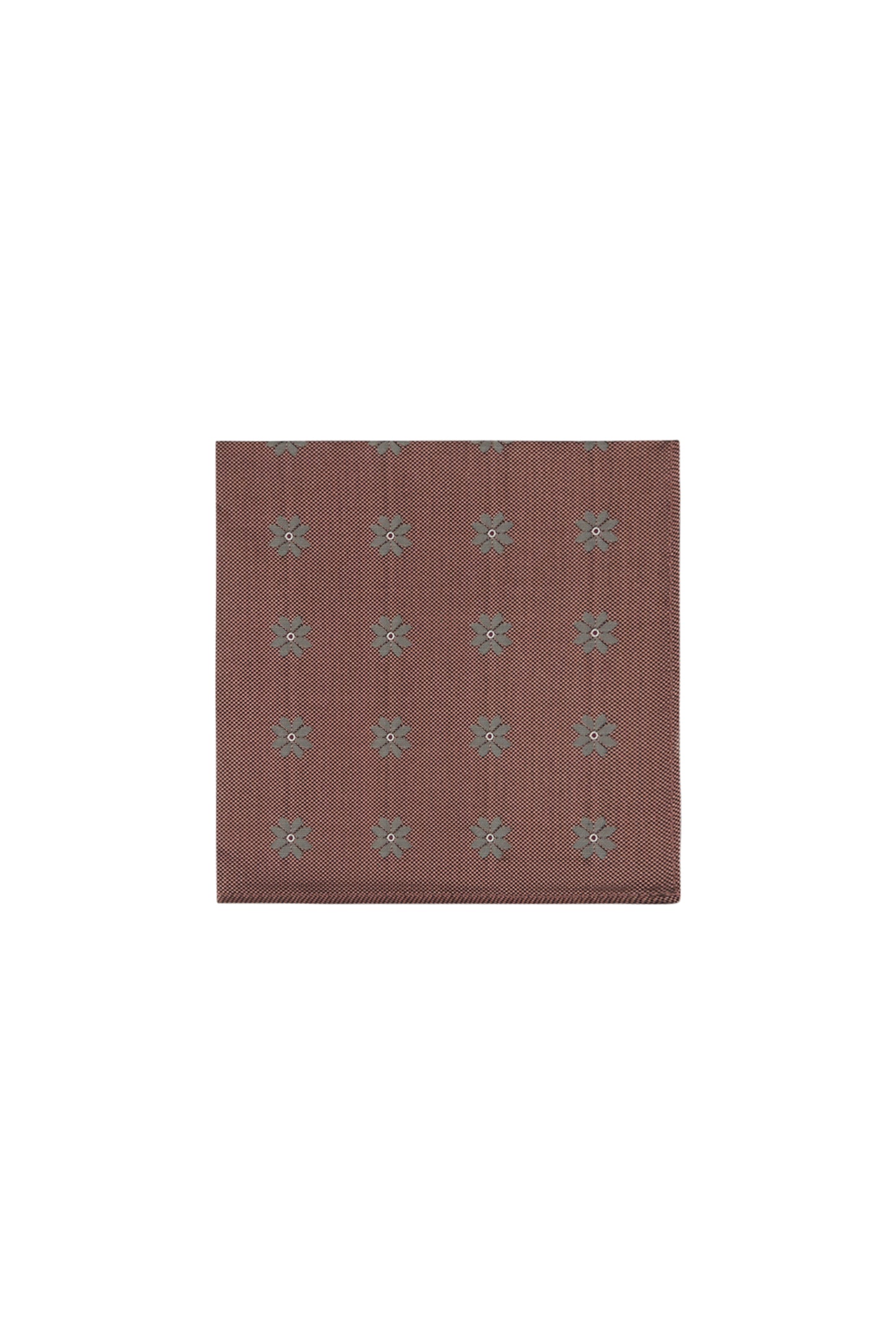 Floral Medallion Pocket Square