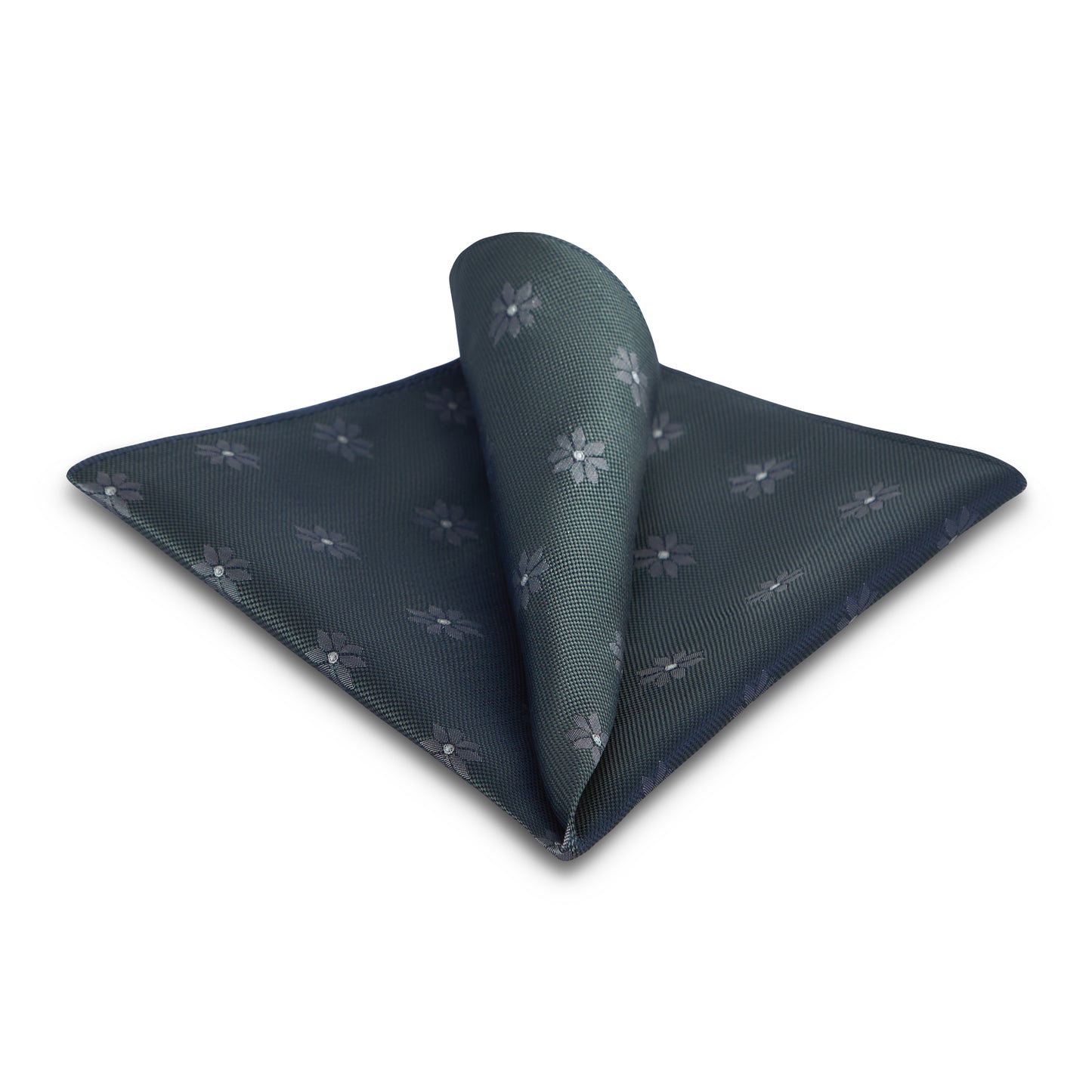 Floral Medallion Pocket Square
