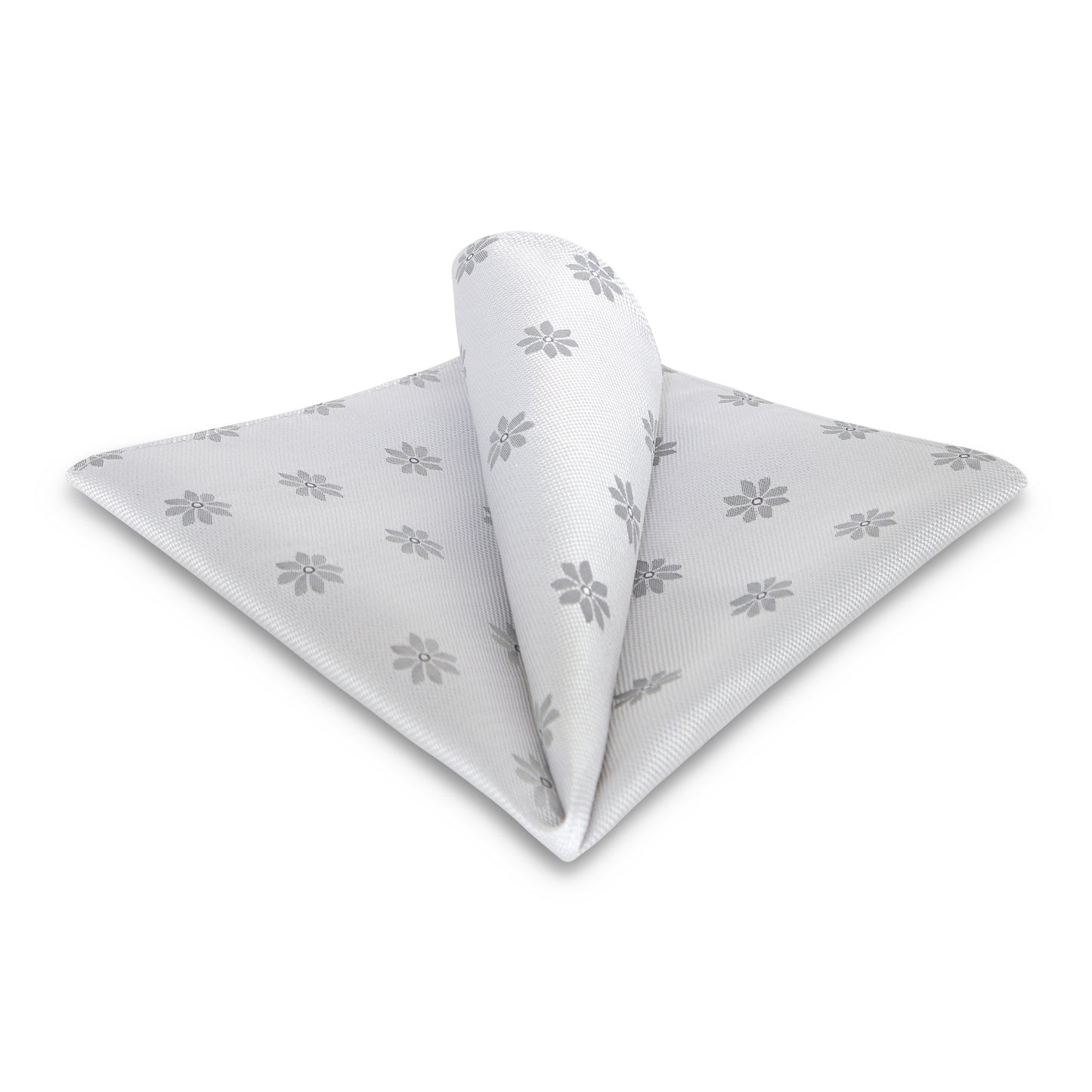 Floral Medallion Pocket Square