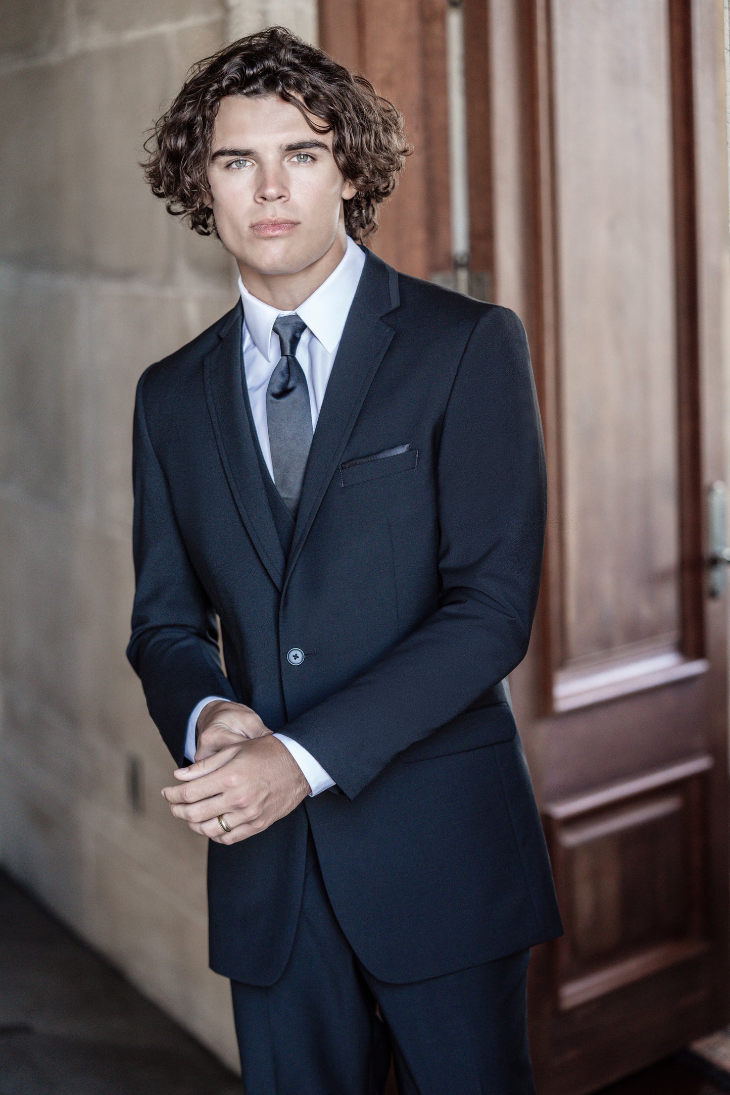 Ultra Black Notch Lapel