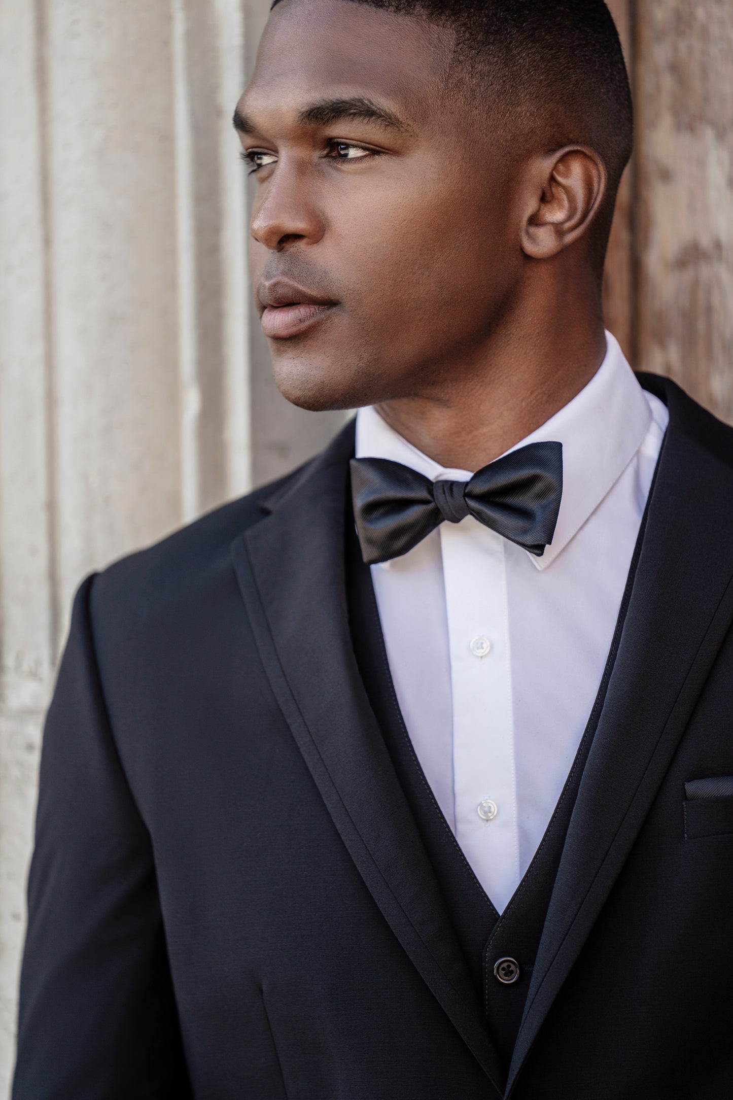 Ultra Black Notch Lapel