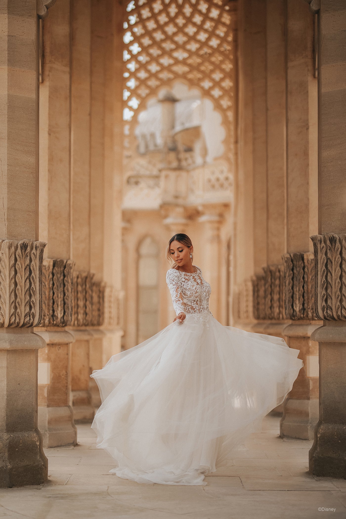 jasmine disney princess wedding dress D474 - Inspired by Princess Jasmine