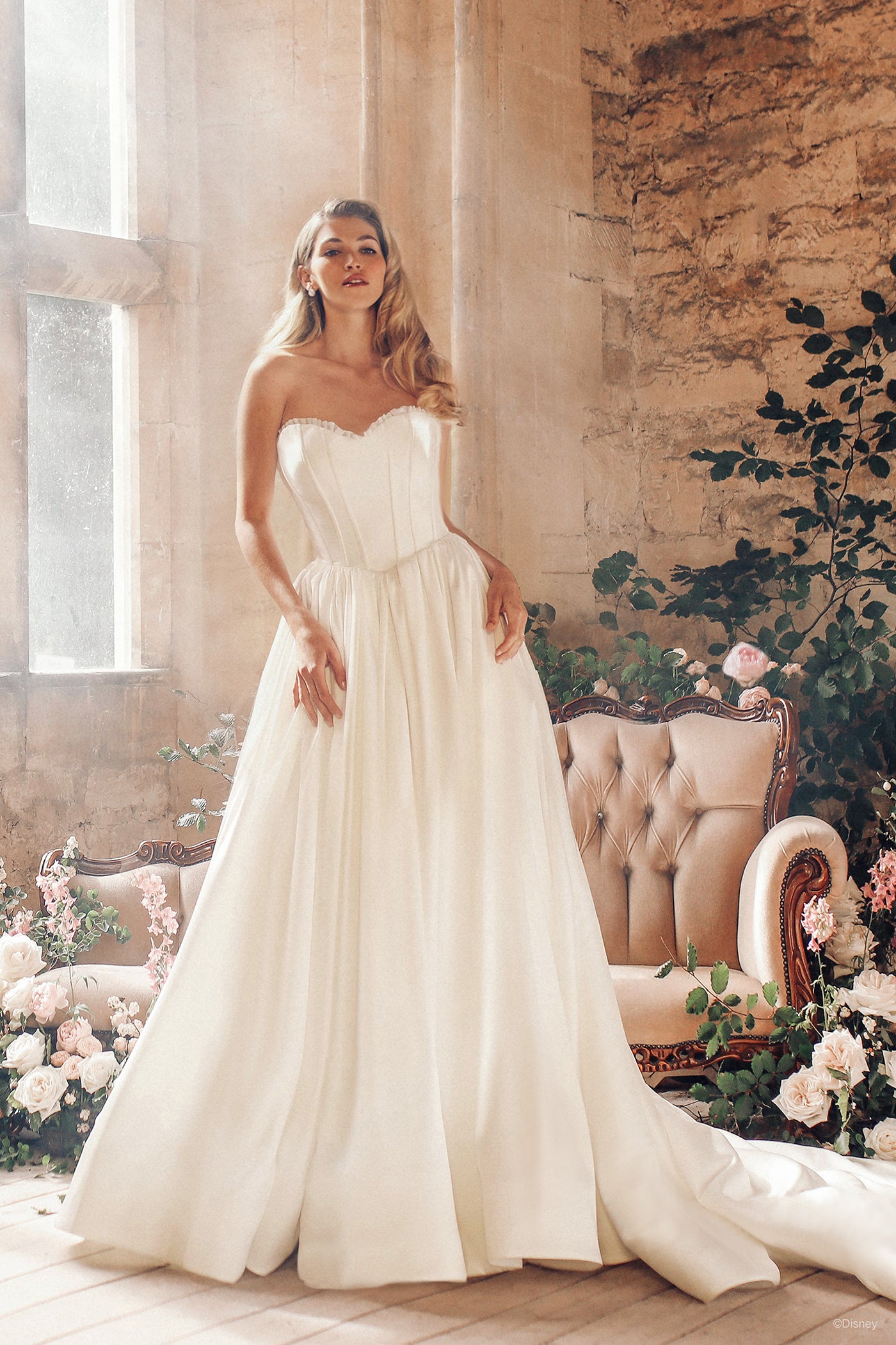 allure princess wedding dress DP457 - Snow White