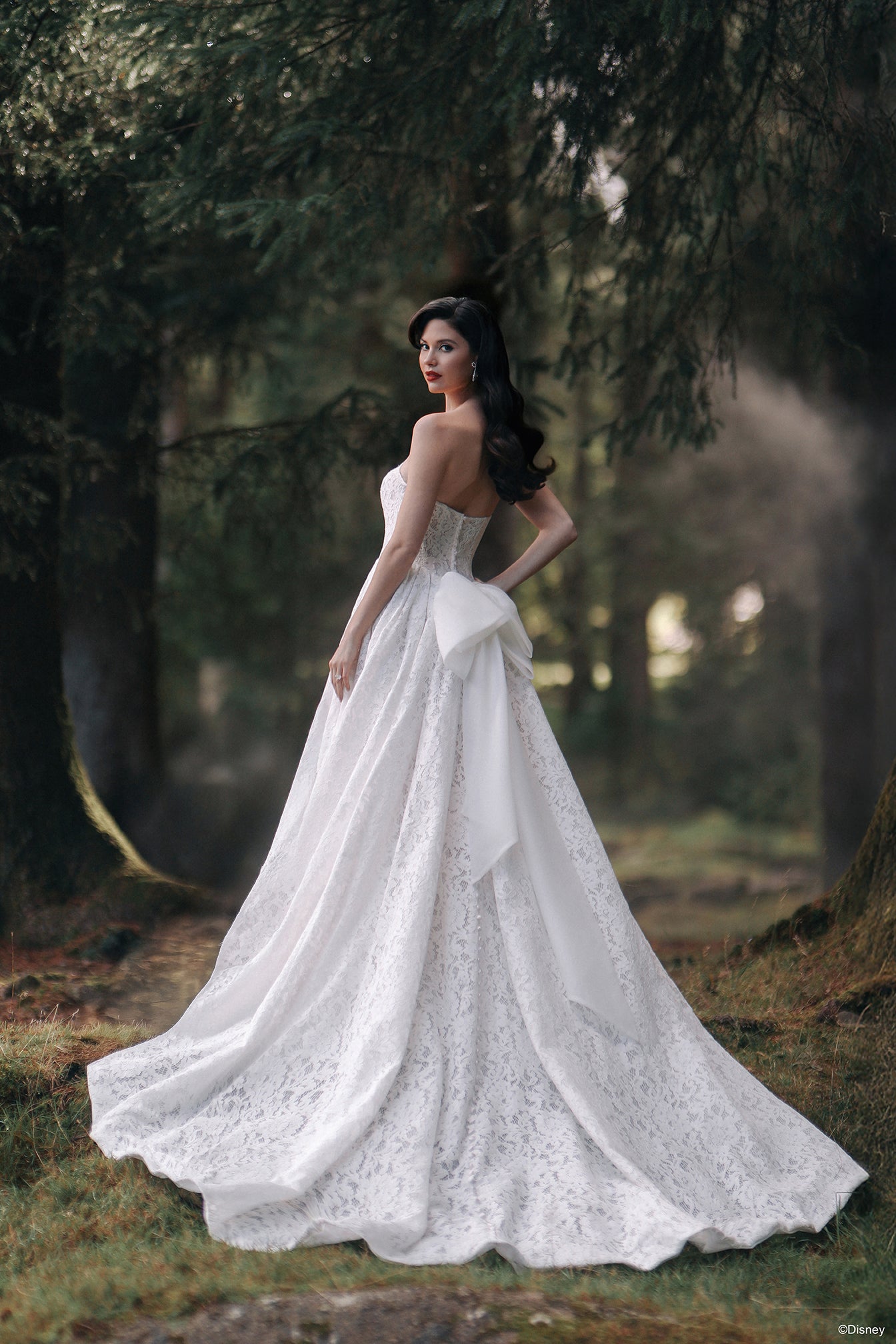 D467B | Snow White Bow | Disney Princess Wedding Dresses Allure Bridals D467B | Snow White Bow | Disney Princess Wedding Dresses Allure Bridals