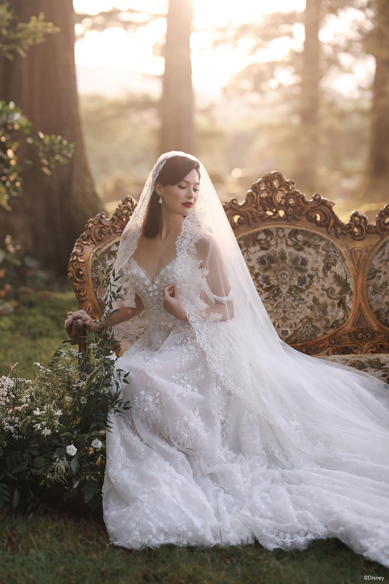 DV57 | Snow White Veil | Disney Princess Wedding Dresses – Allure