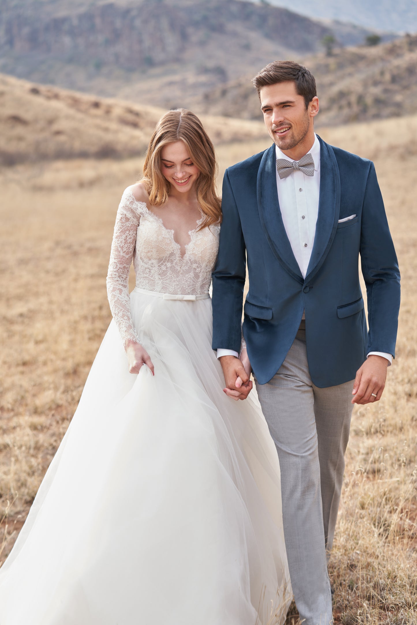 Deep Aqua Shawl Lapel Jacket