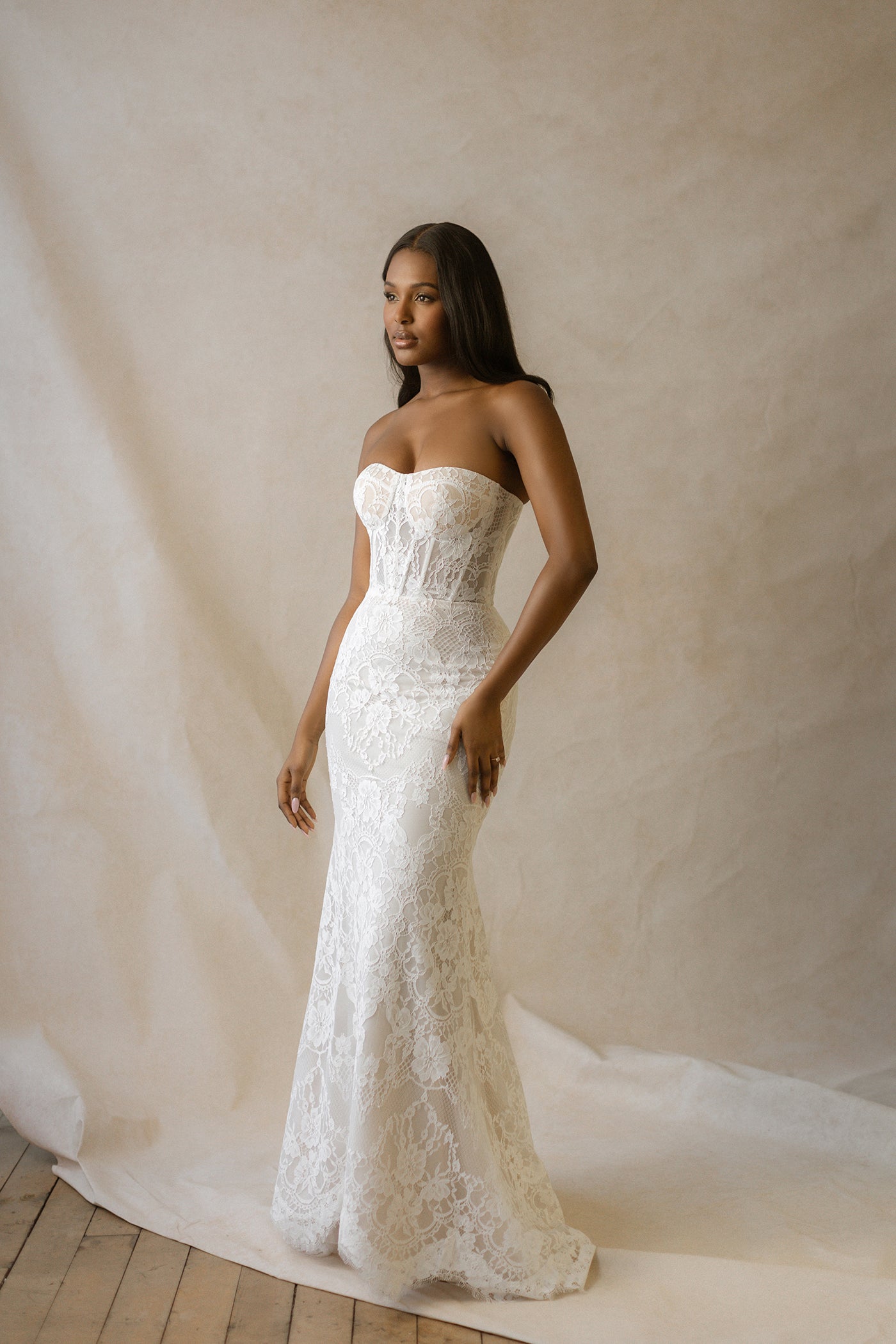 allure bridal lace mermaid dress Mermaid-Style Wedding Dresses