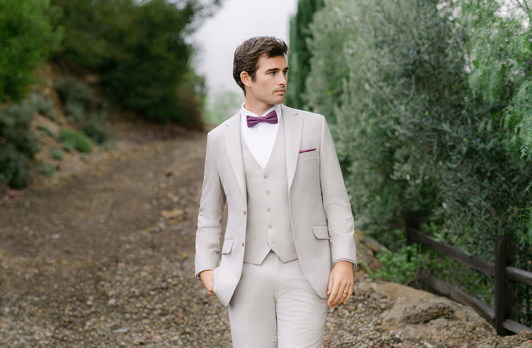 Desert Tan Trim Fit Notch Lapel Suit