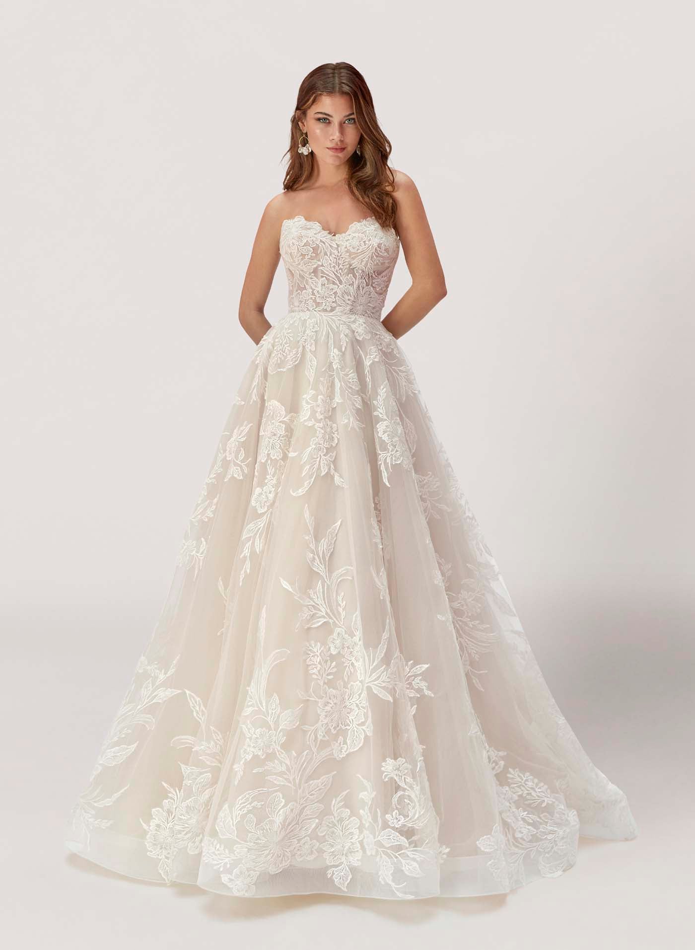 gina lace dress Lace dress - White - Women