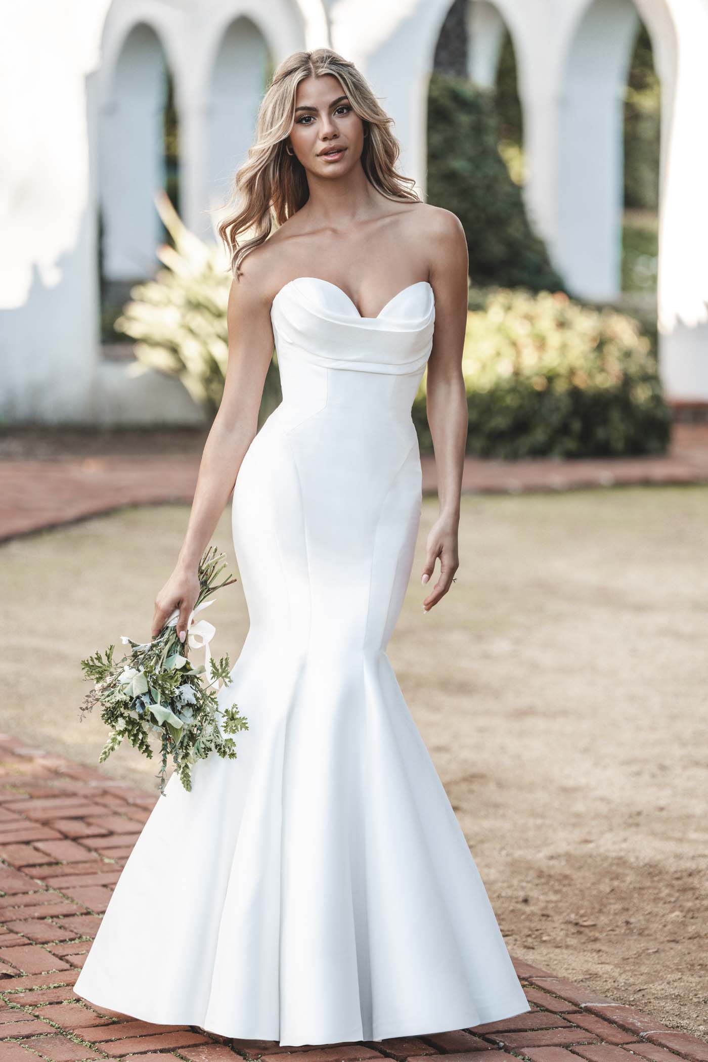 allure bridal mermaid dress Mermaid-Style Wedding Dresses