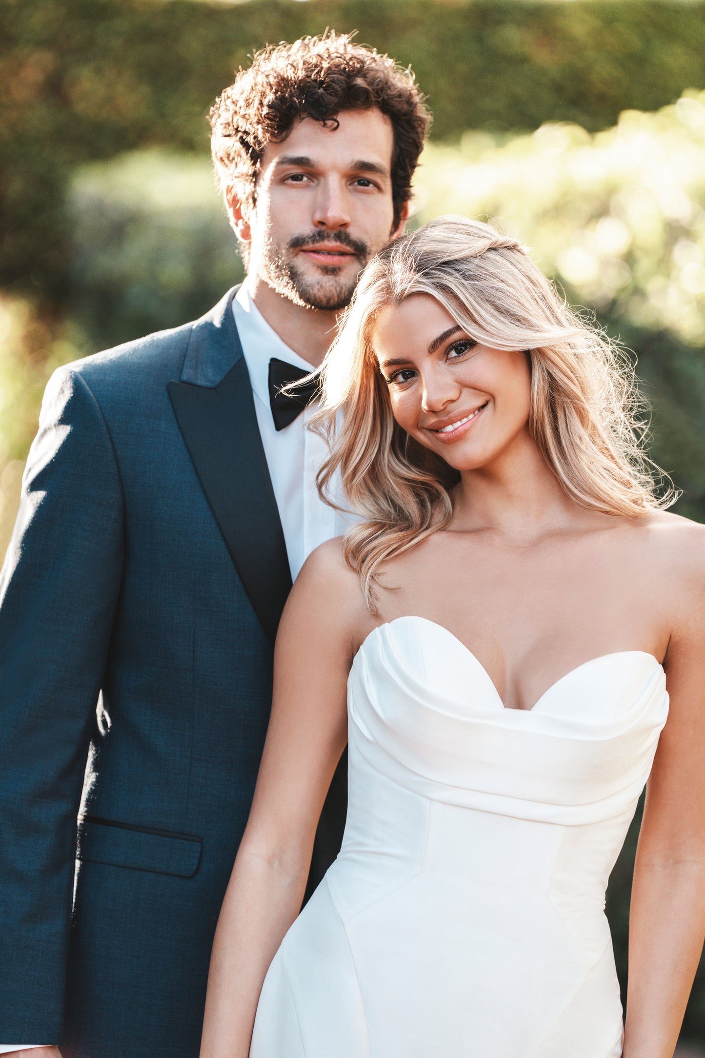 Denim Blue Peak Lapel Tuxedo