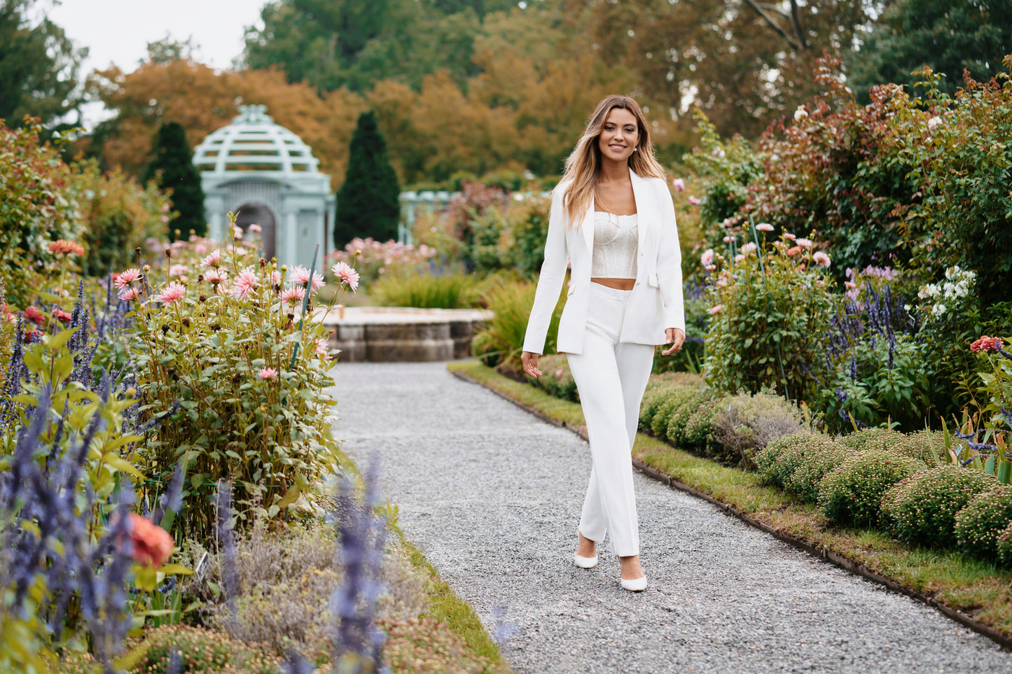 Women's Tuxedo Long Coat