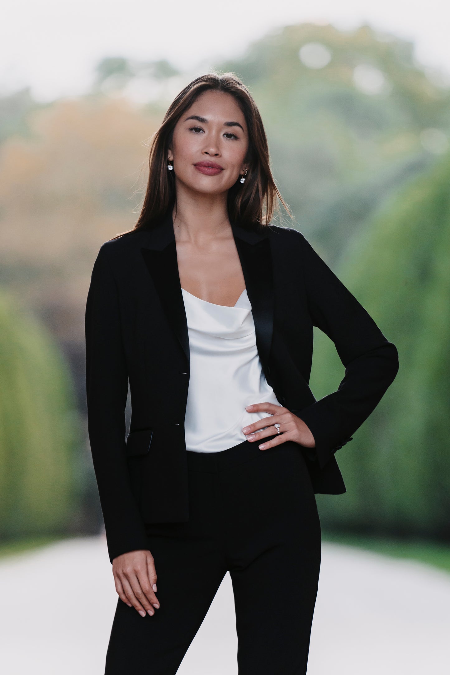 Women's Tuxedo Short Coat