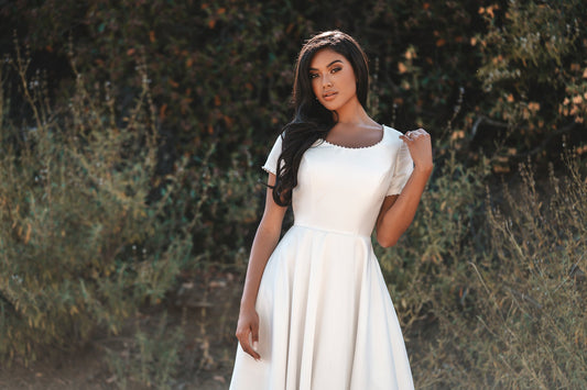 Modest Wedding Gown