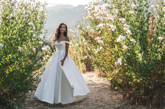 Off the Shoulder Wedding Dresses