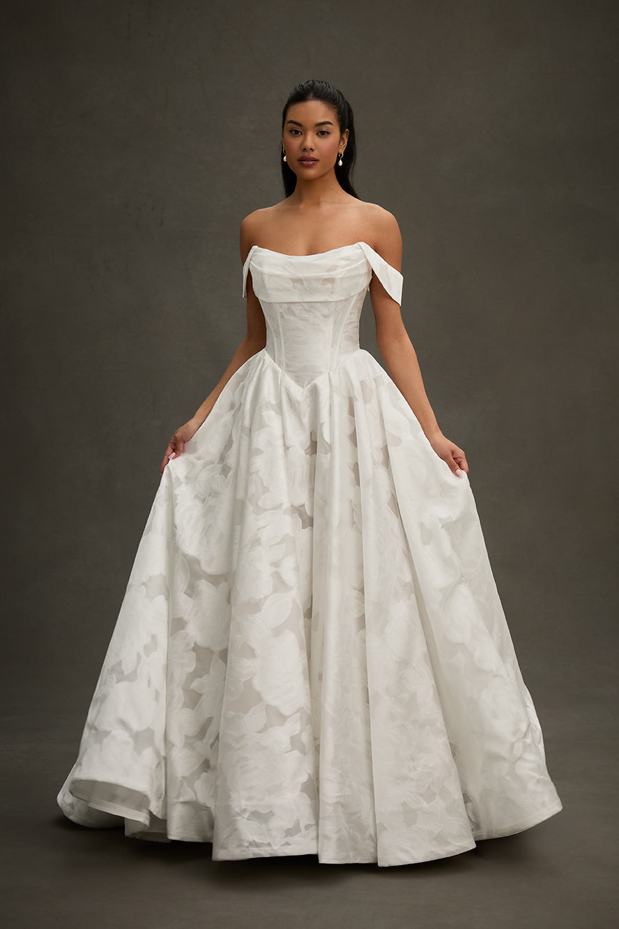 Off-The-Shoulder Wedding Dresses