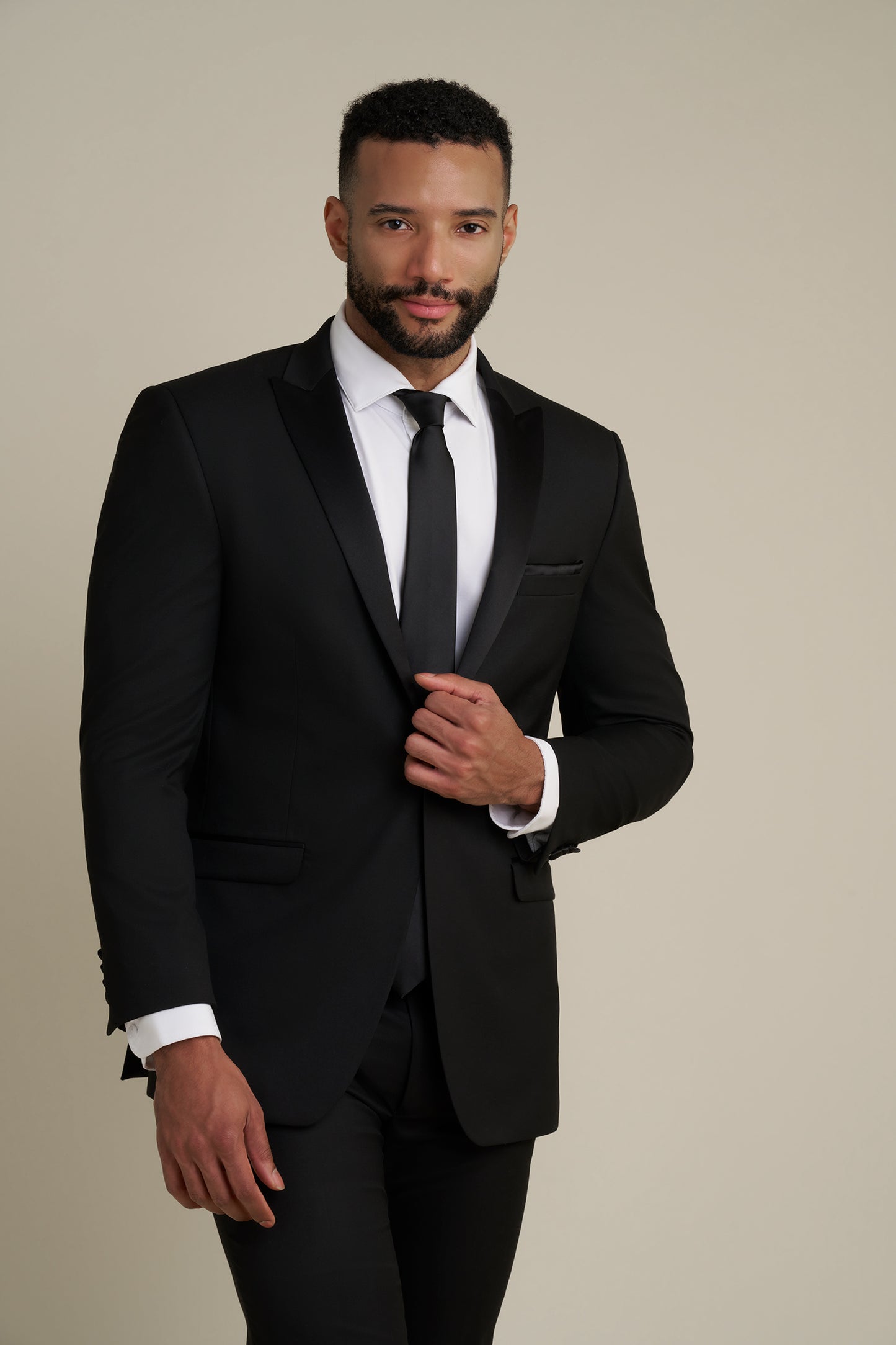 Black Notch Lapel Tuxedo