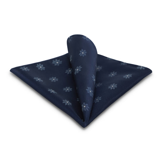 Floral Medallion Pocket Square