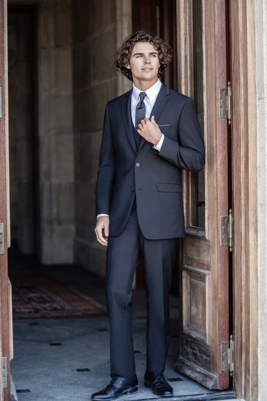 Ultra Black Notch Lapel