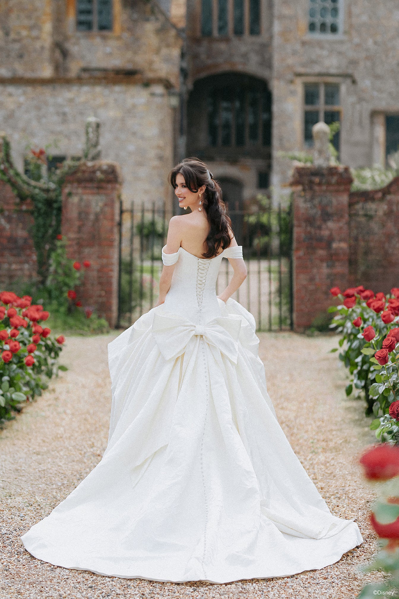 ivory belle wedding dress Belle Wedding Gown Ivory/Gold Custom