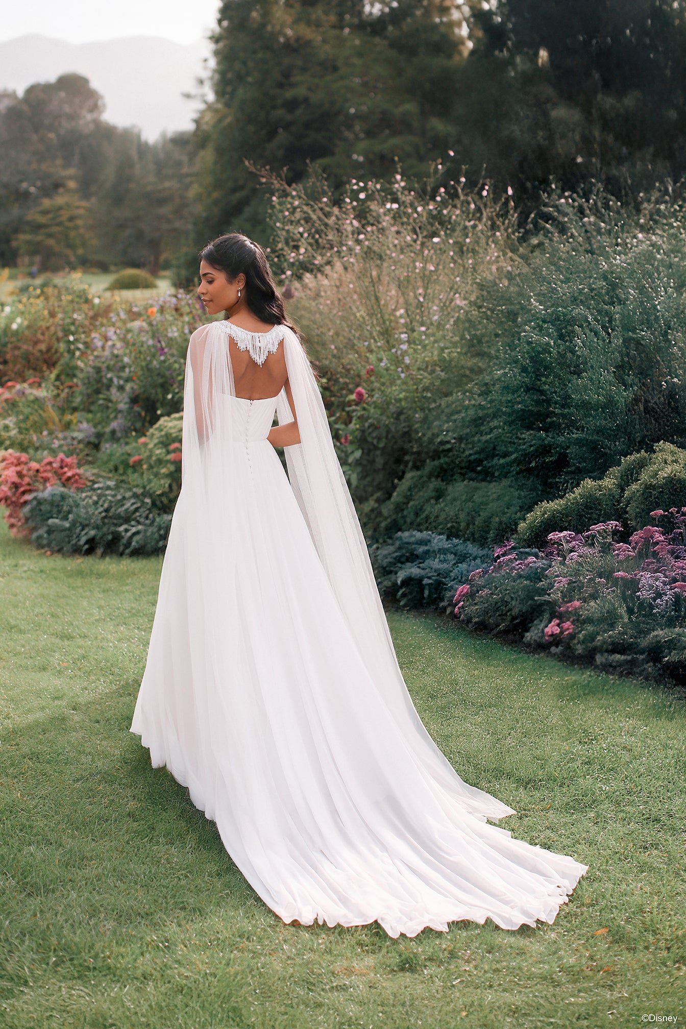 D464CP | Jasmine Cape | Disney Princess Wedding Dresses – Allure D464CP | Jasmine Cape | Disney Princess Wedding Dresses – Allure