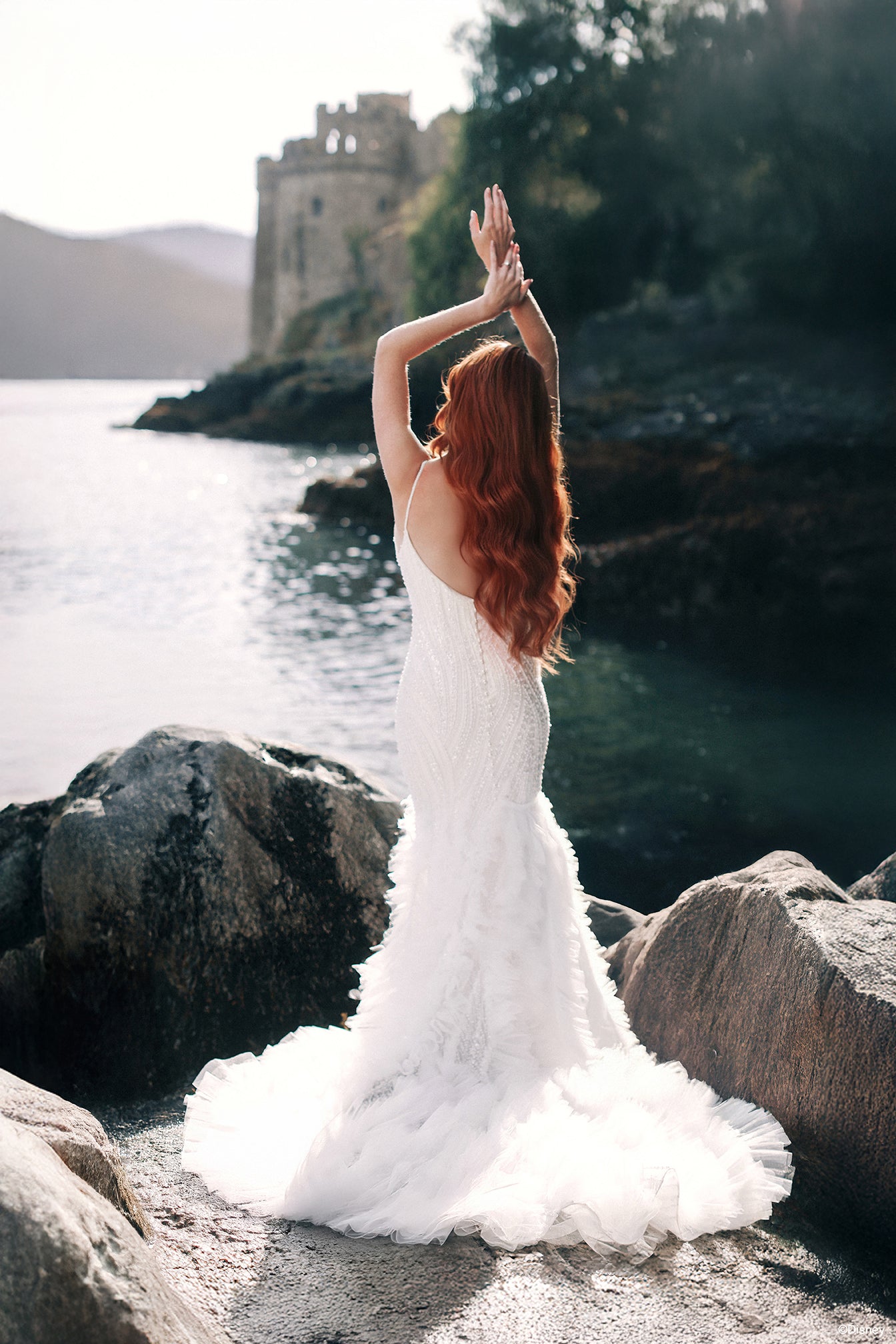 princess beach wedding dress Princess Style Sweety Midi Summer Wedding Dress Beach With Sash