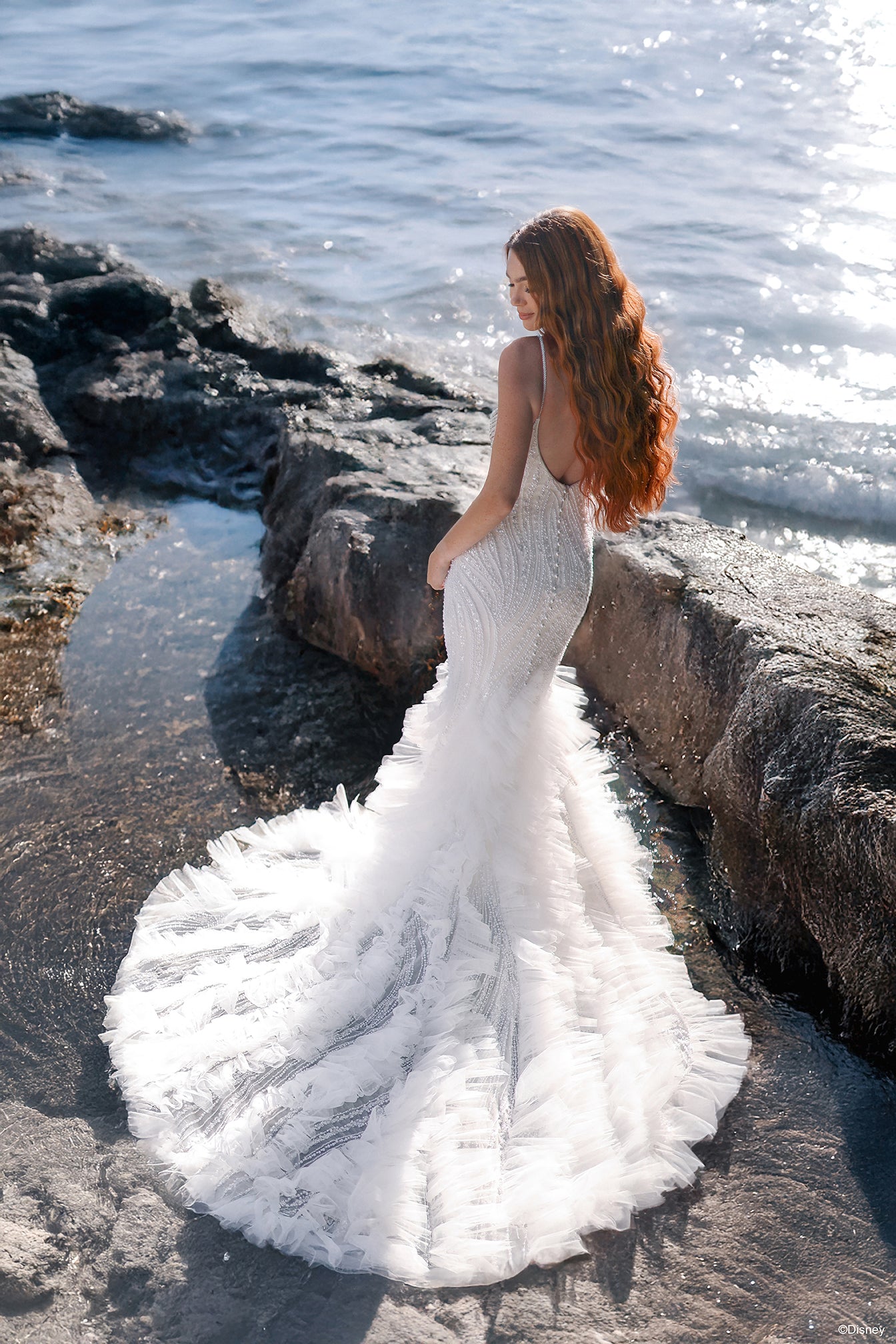 little mermaid inspired wedding dress Ariel wedding dress - Google Search