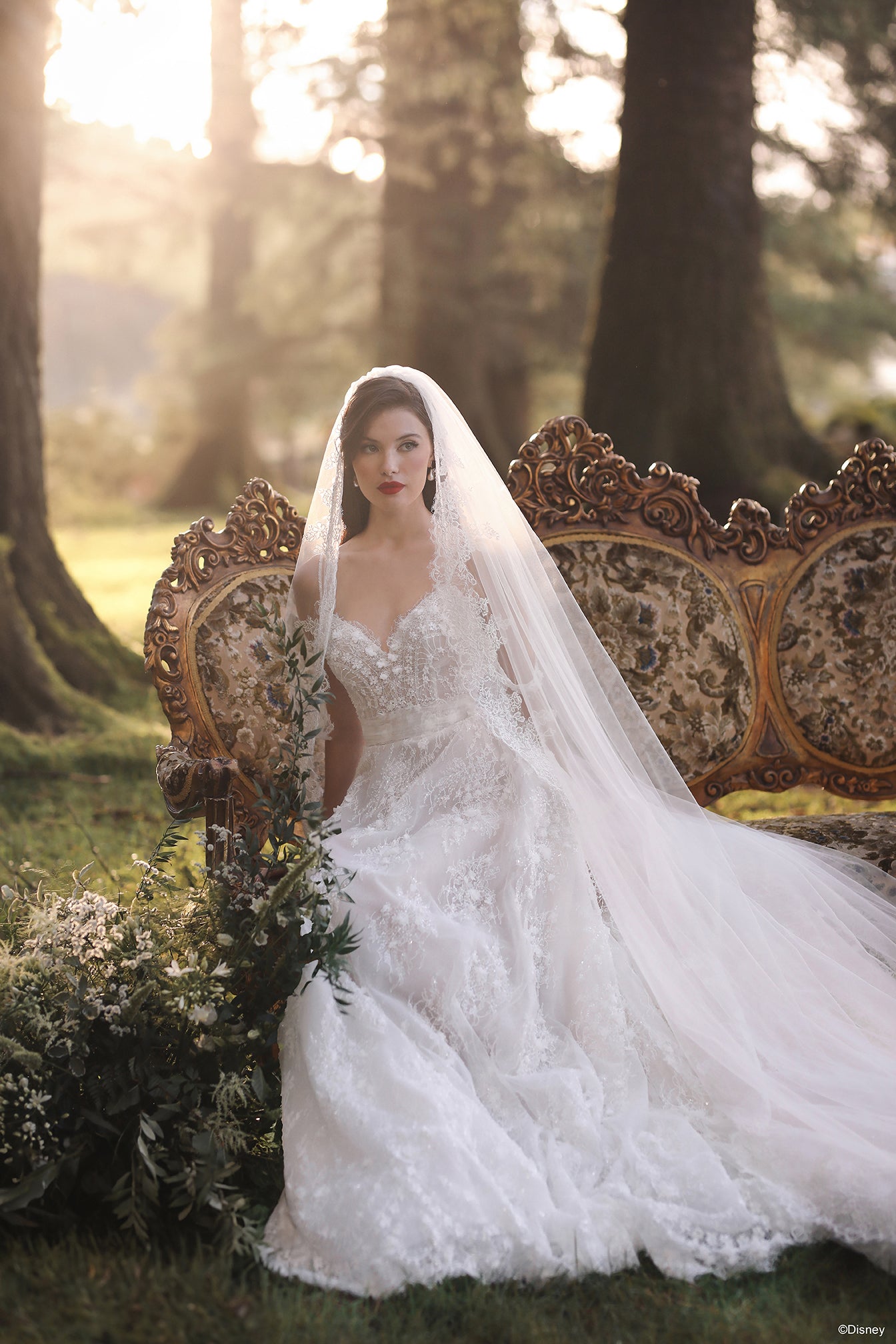 DV57 | Snow White Veil | Disney Princess Wedding Dresses – Allure