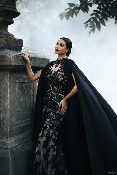DVL27CP - Evil Queen Cape  Allure Bridals