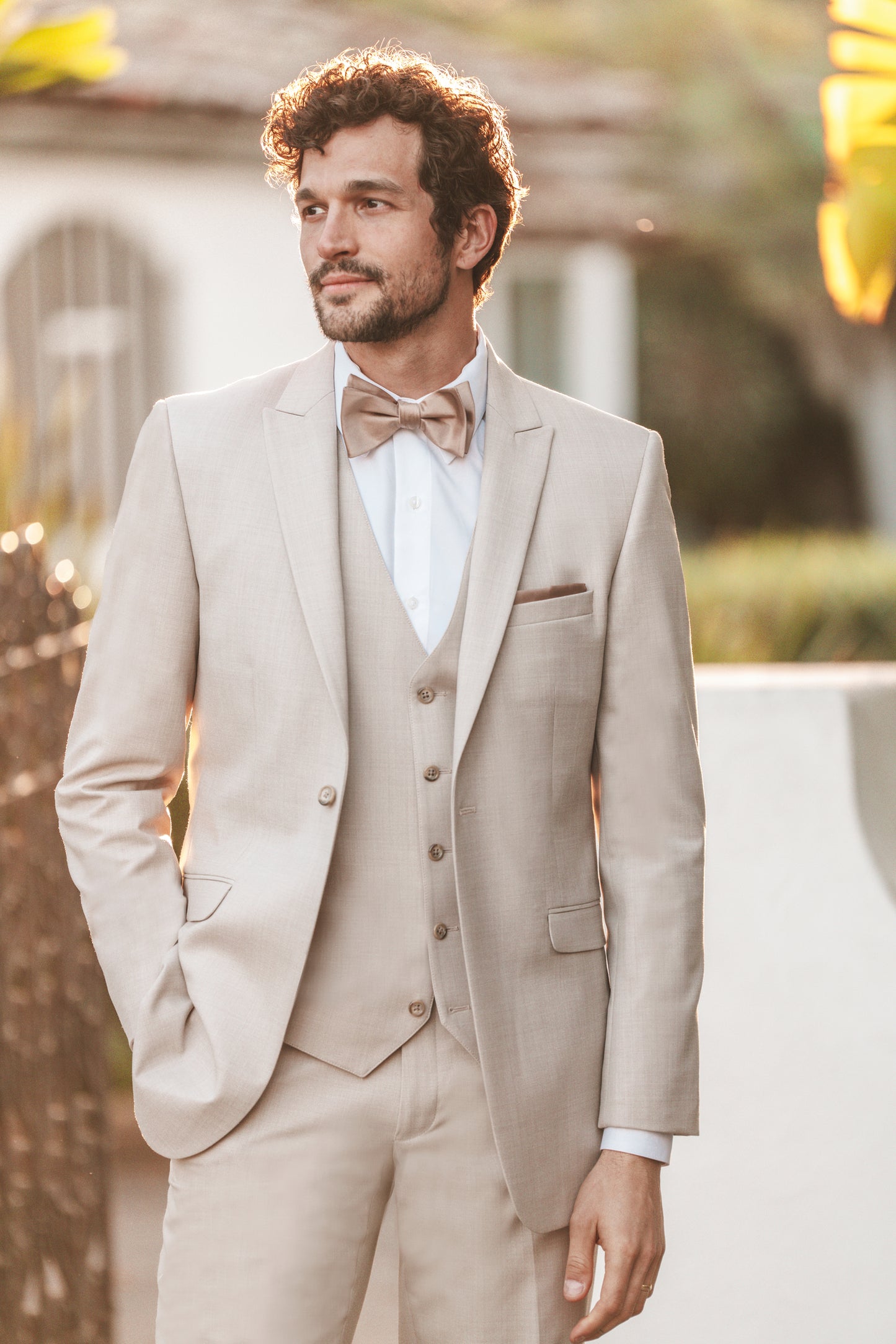 Desert Tan Peak Lapel